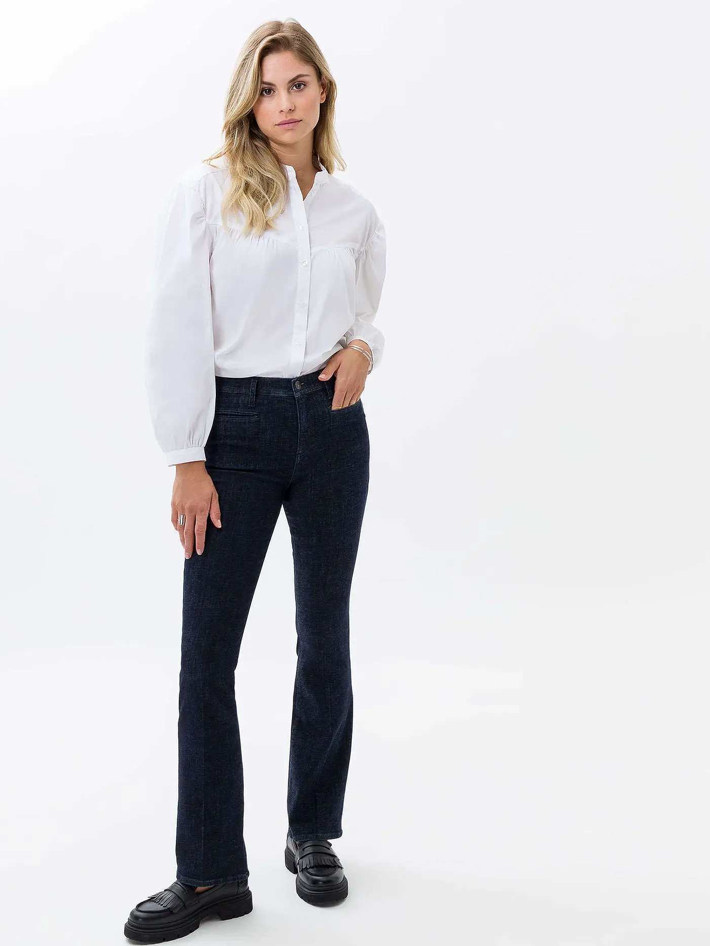 BRAX | Jeans Flared Fit SHAKIRA | dunkelblau